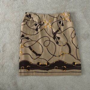 Talbot’s Equestrian Themed Skirt